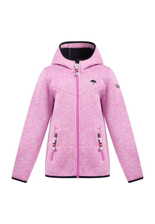 Schmuddelwedda girl's knitted fleece jacket