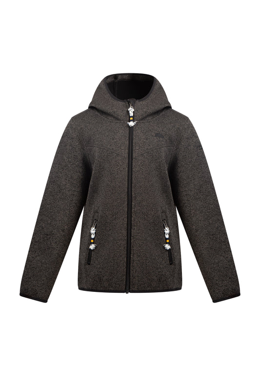 Schmuddelwedda girl's knitted fleece jacket