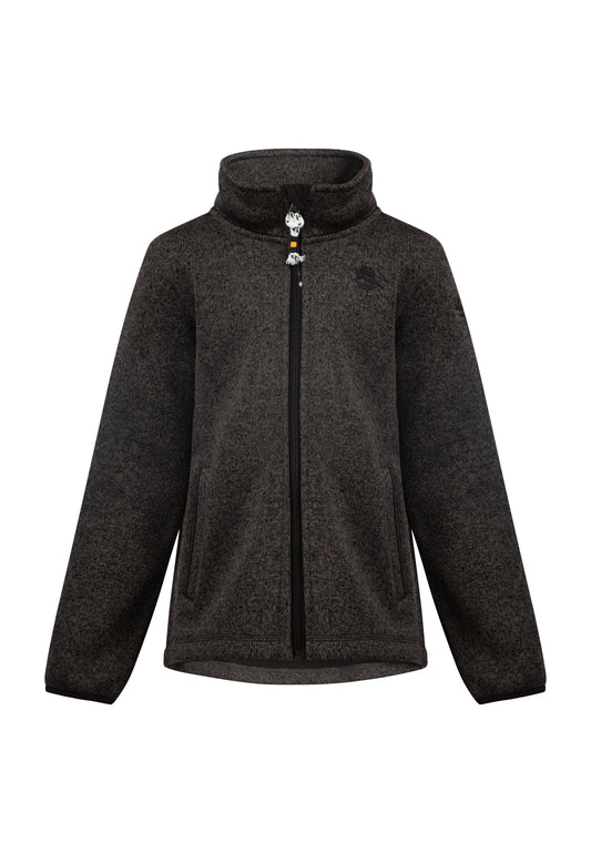 Schmuddelwedda girl's knitted fleece jacket