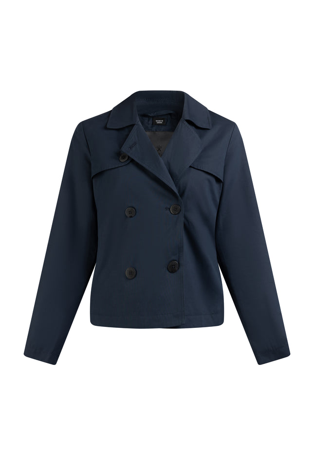 DreiMaster Klassik Women's Short Trench Jacket