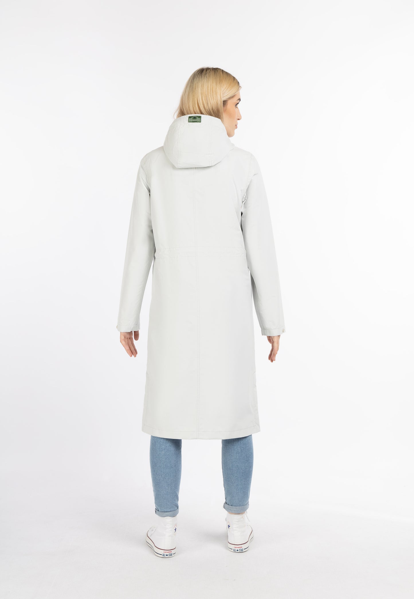 Schmuddelwedda women's rain coat recycled material