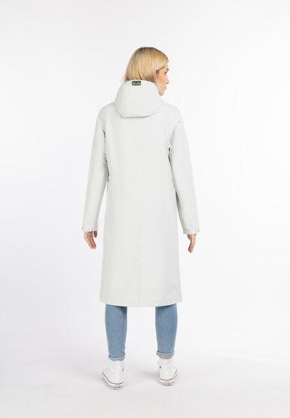 Schmuddelwedda women's rain coat recycled material