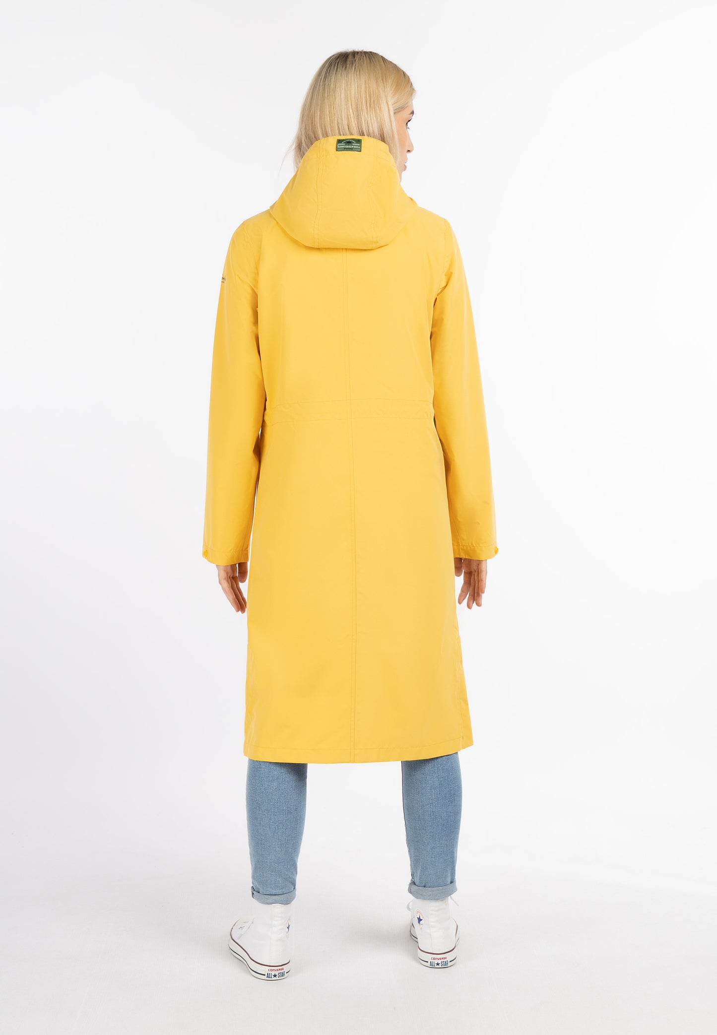 Schmuddelwedda women's rain coat recycled material
