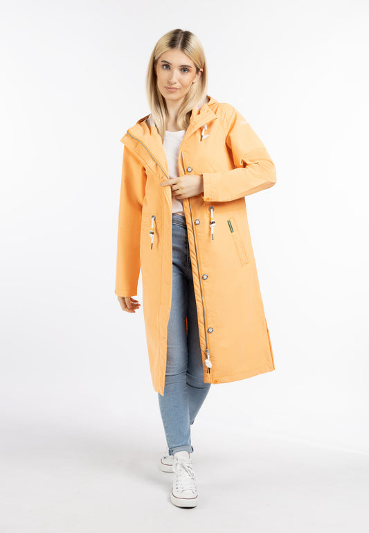 Schmuddelwedda women's rain coat recycled material