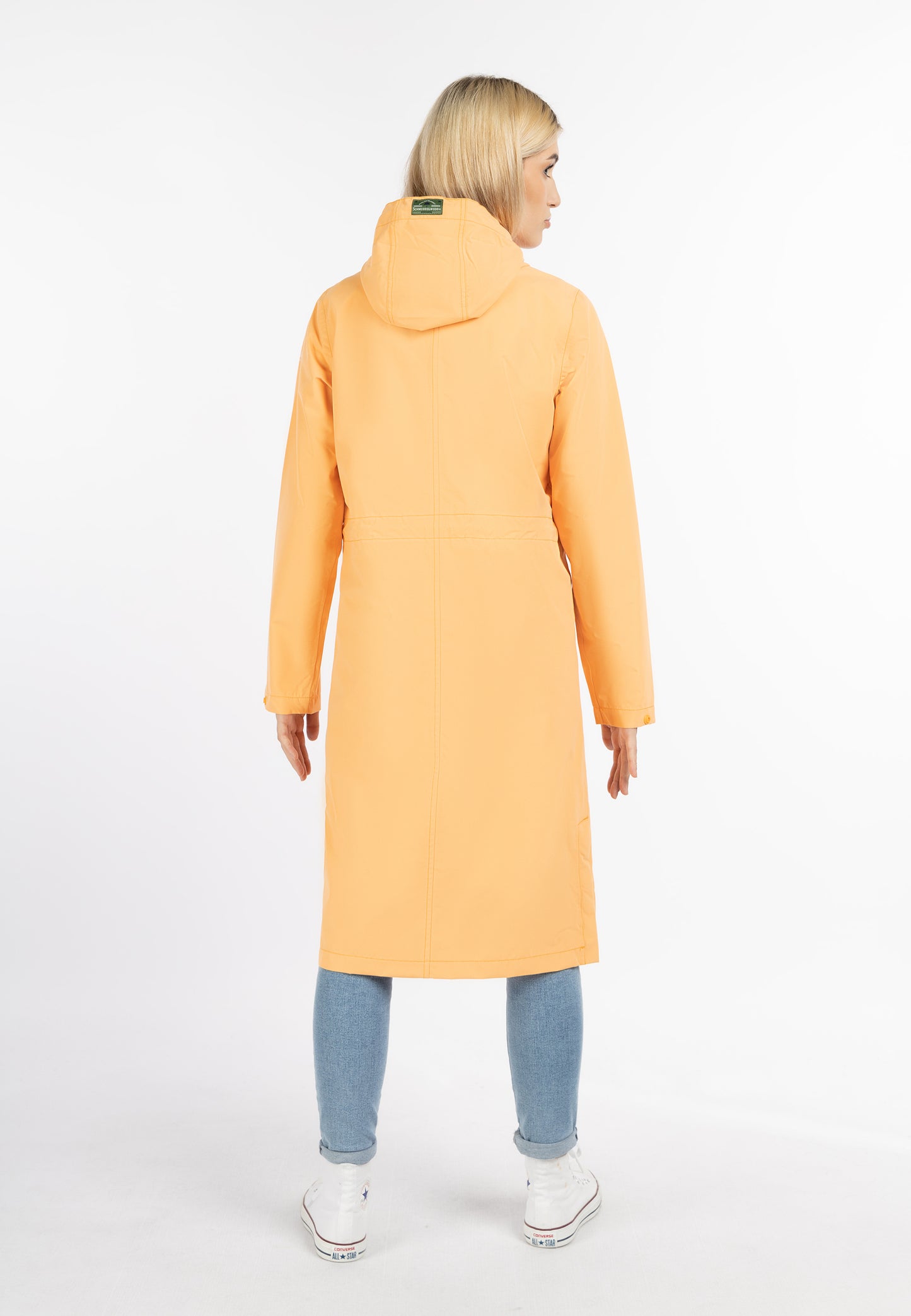 Schmuddelwedda women's rain coat recycled material