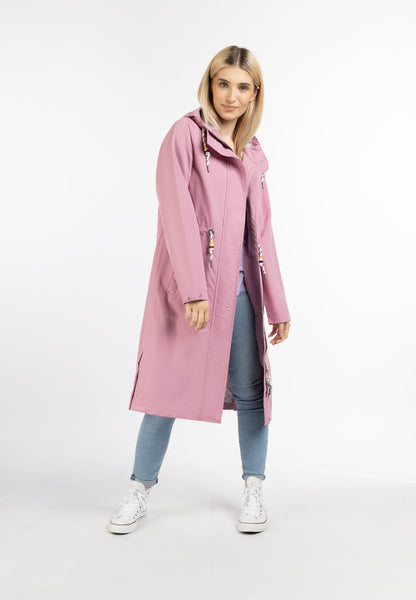 Schmuddelwedda women's rain coat recycled material
