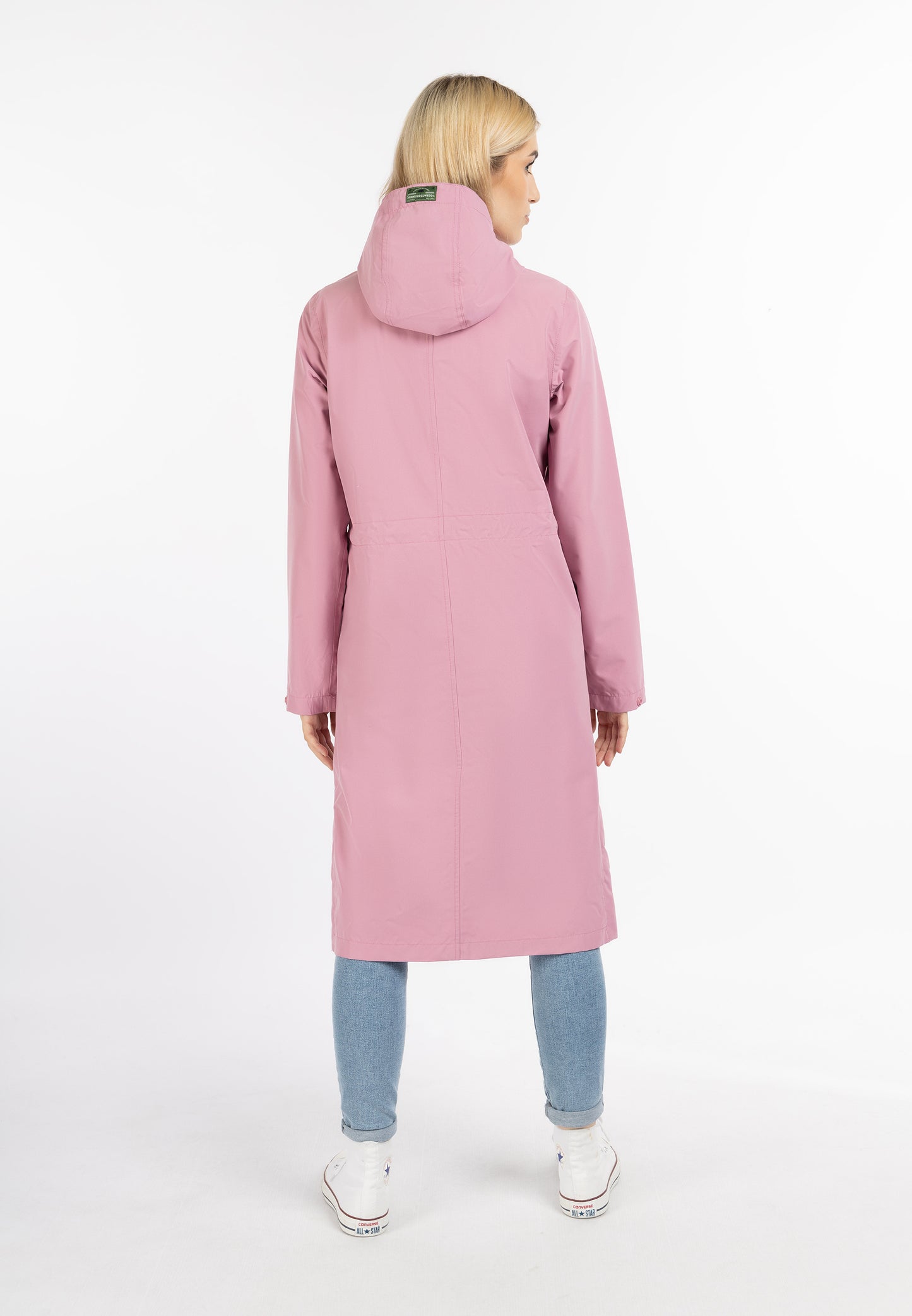 Schmuddelwedda women's rain coat recycled material