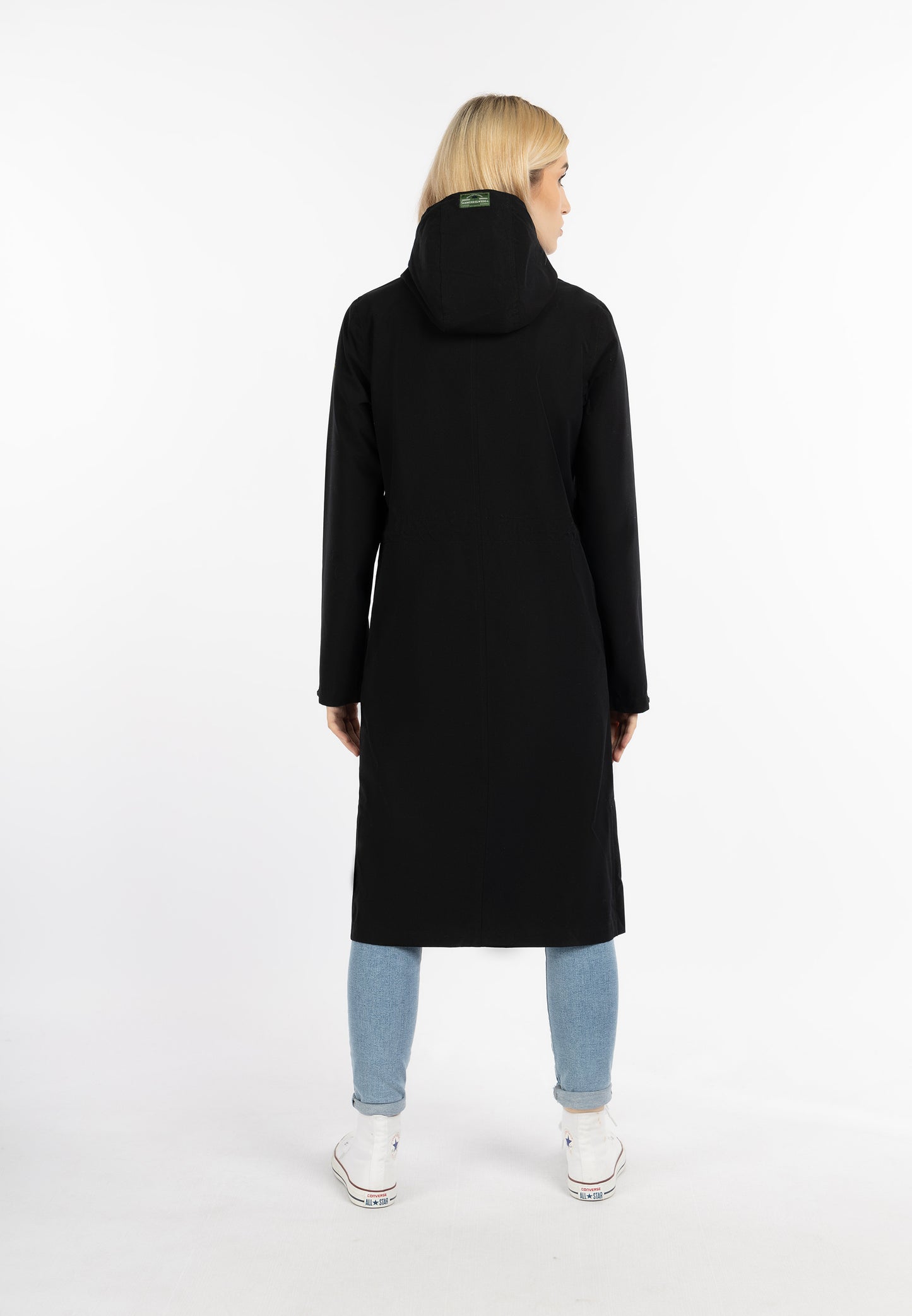 Schmuddelwedda women's rain coat recycled material