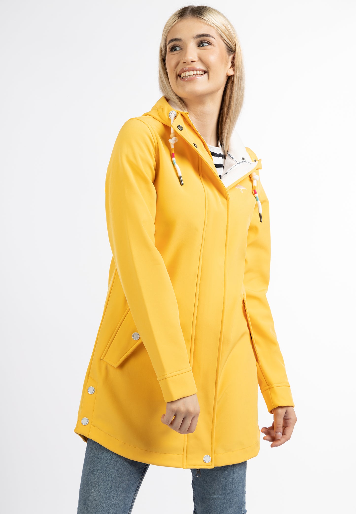 Schmuddelwedda women's short coat made of softshell