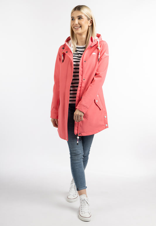 Schmuddelwedda women's short coat made of softshell