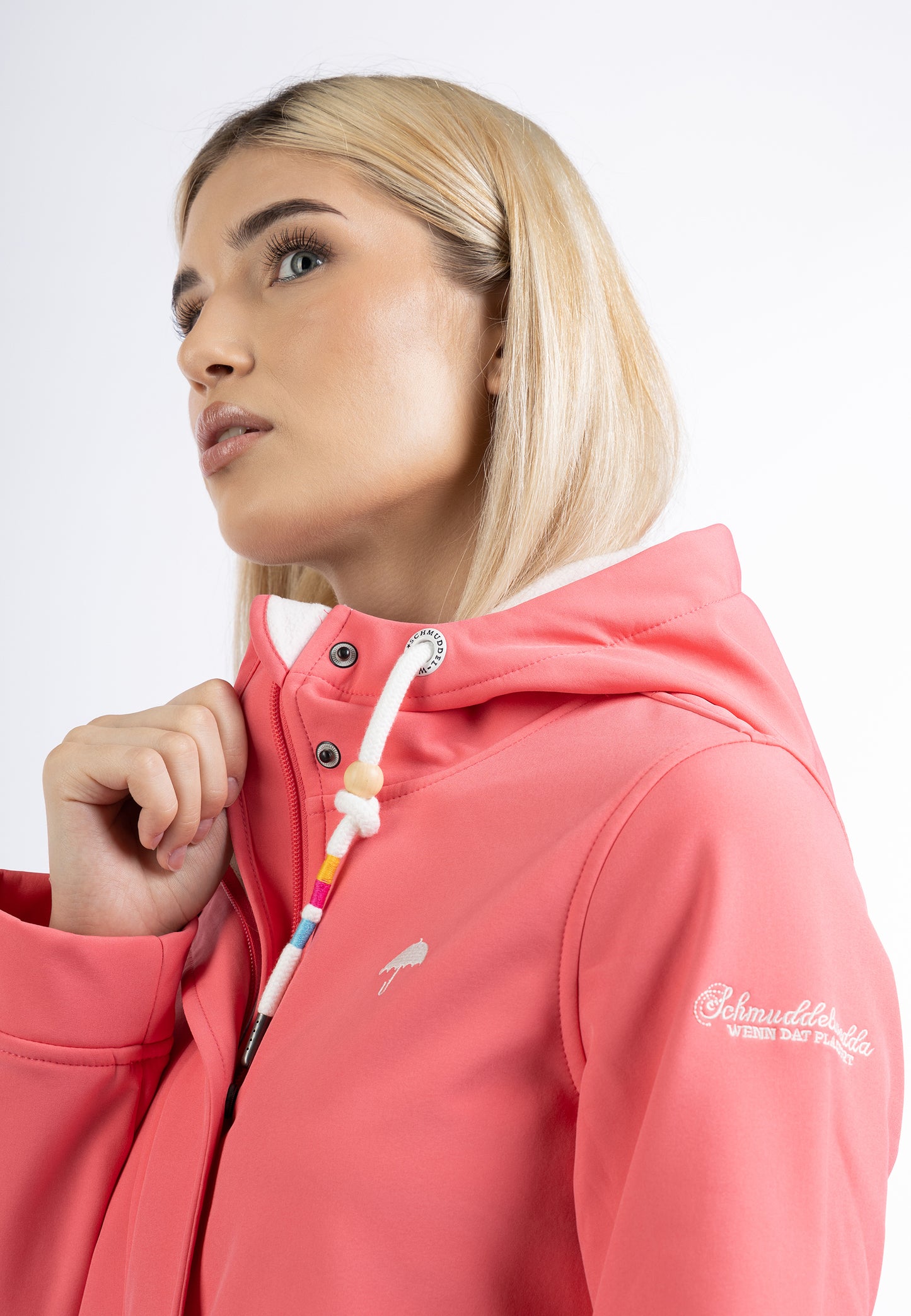 Schmuddelwedda women's short coat made of softshell