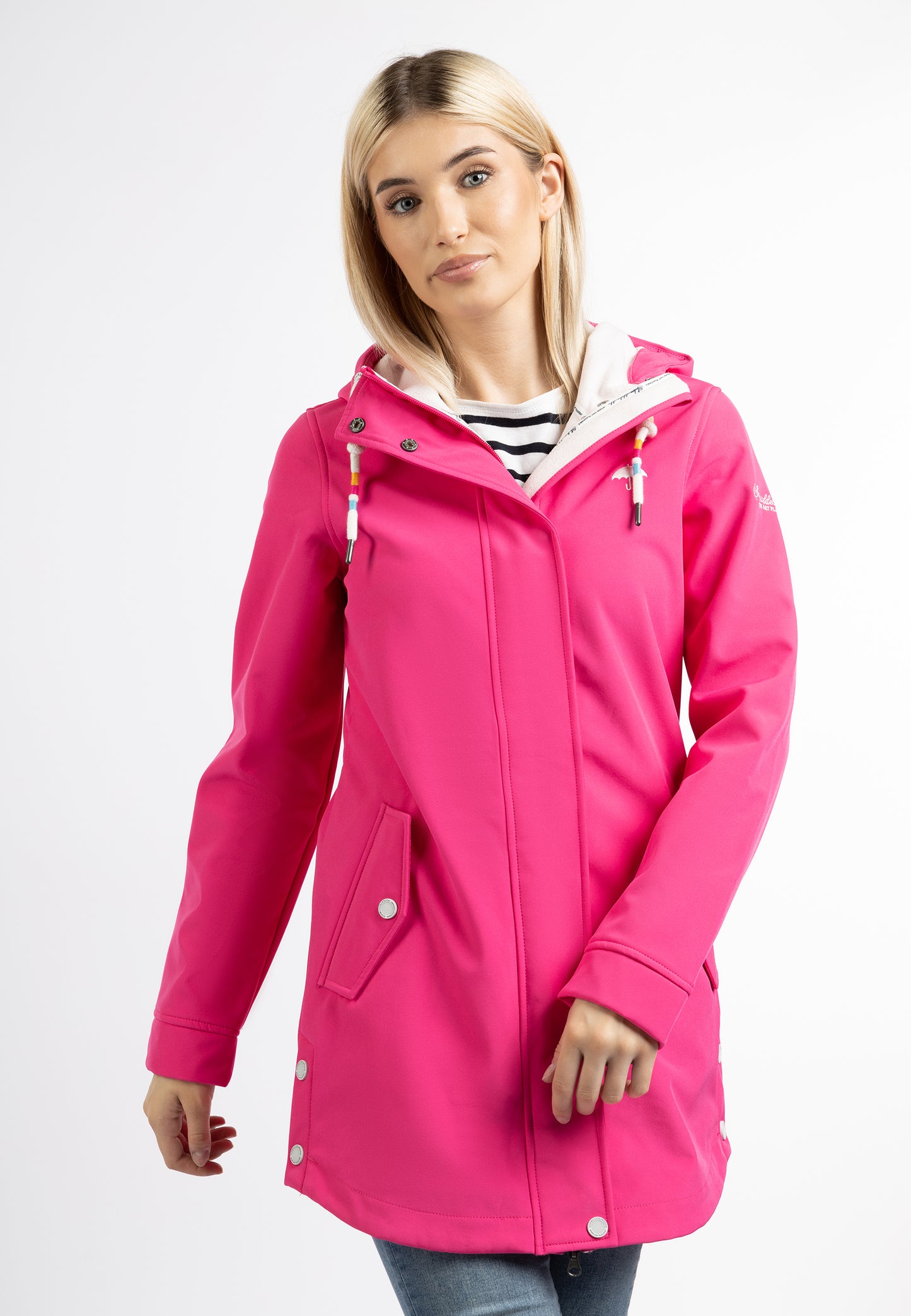 Schmuddelwedda women's short coat made of softshell