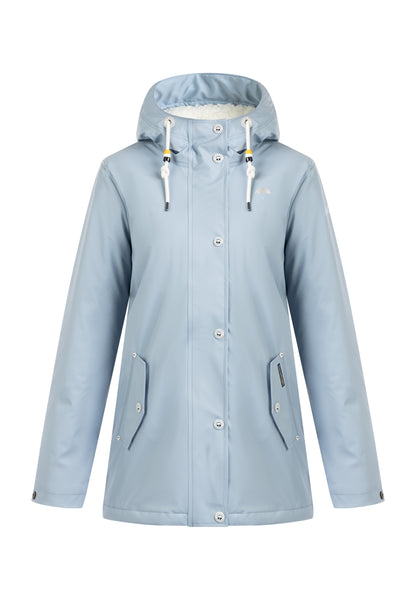 Schmuddelwedda women's rain jacket with teddy lining