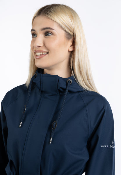 DreiMaster Klassik women's rain jacket recycled material