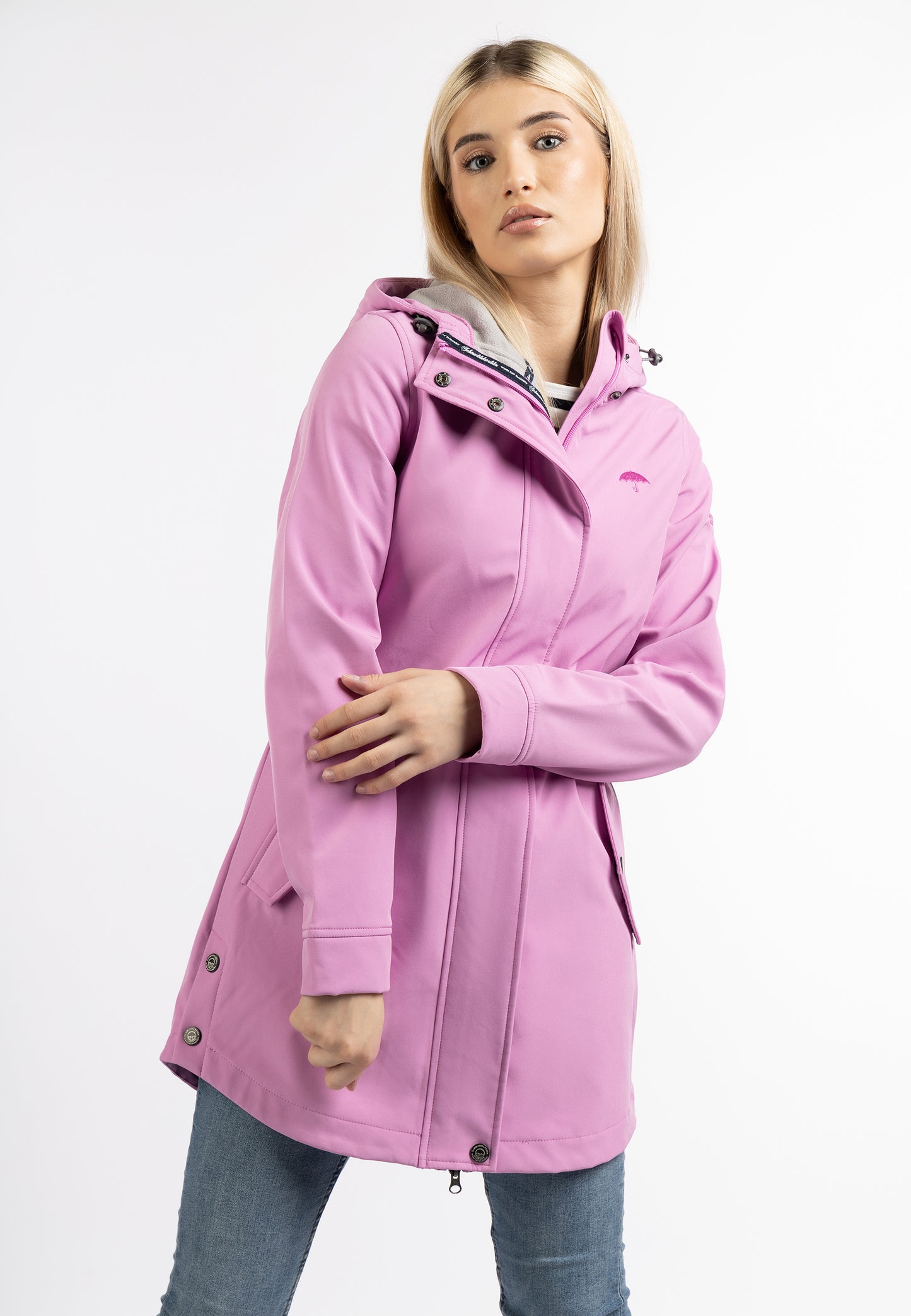 Schmuddelwedda women's short coat made of softshell
