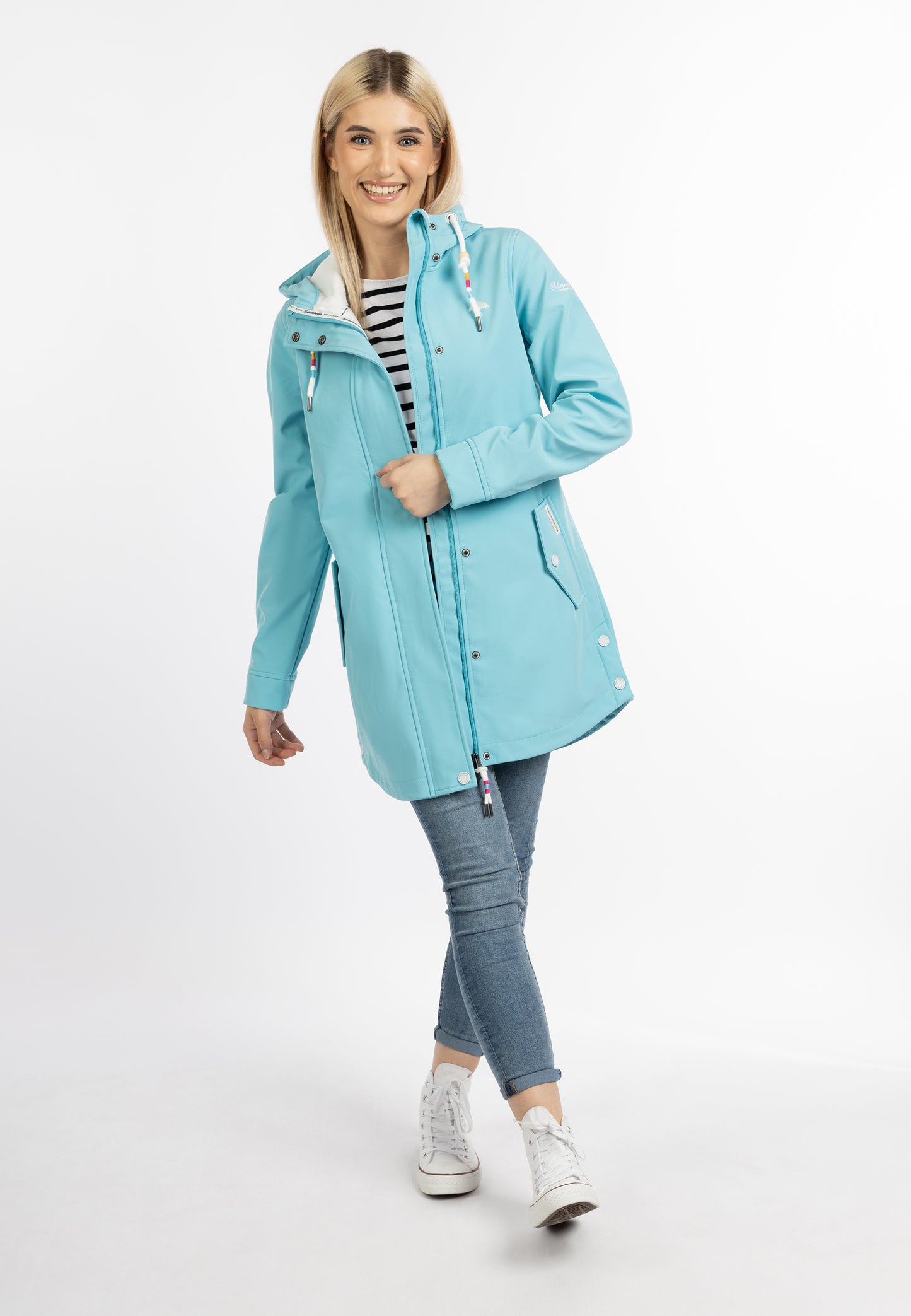 Schmuddelwedda women's short coat made of softshell