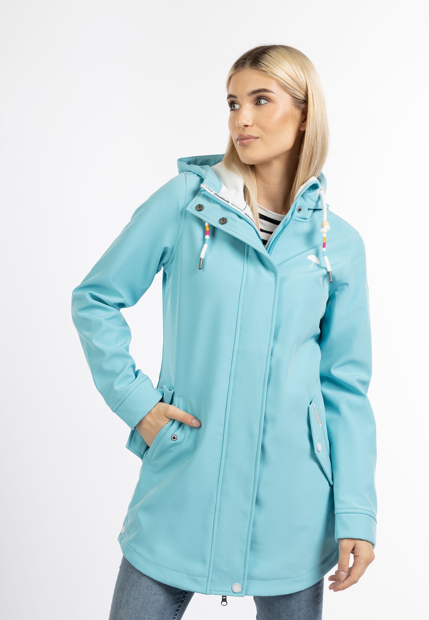 Schmuddelwedda women's short coat made of softshell