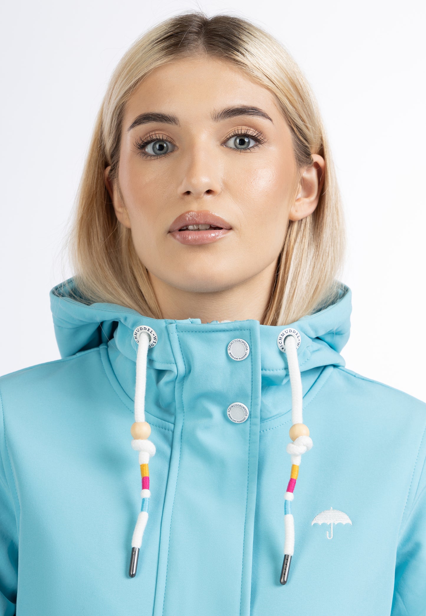 Schmuddelwedda women's short coat made of softshell