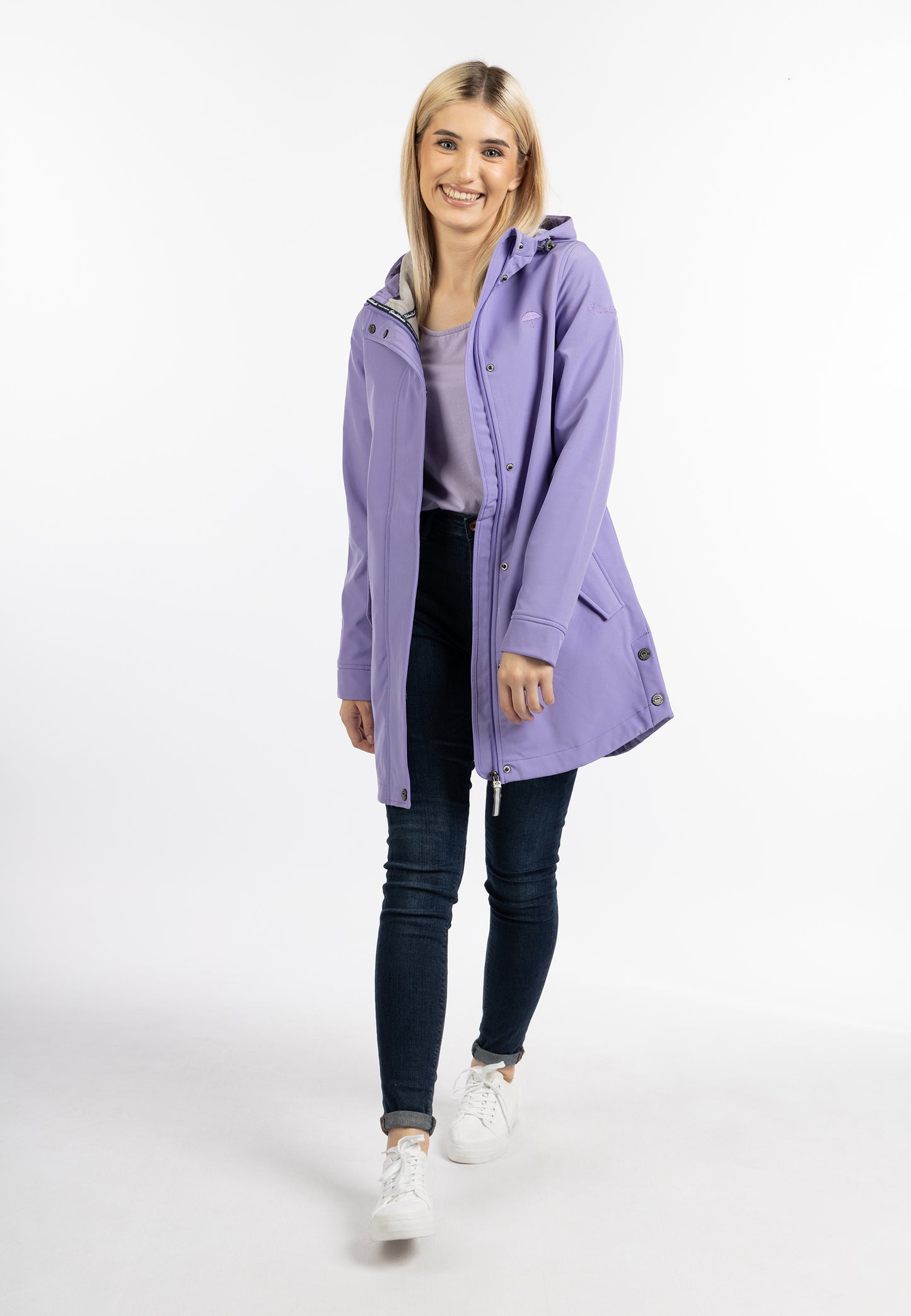 Schmuddelwedda women's short coat made of softshell