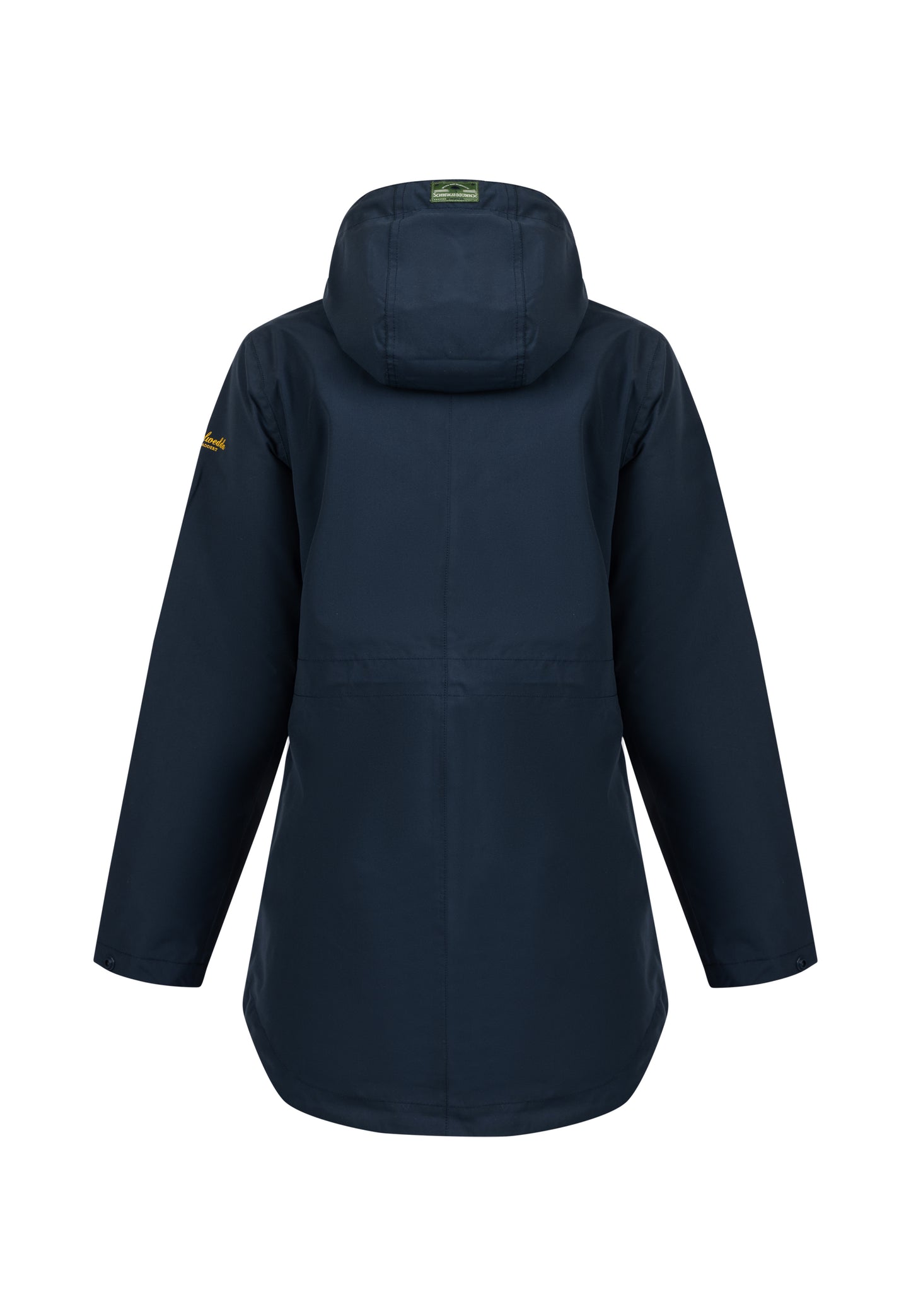 Schmuddelwedda women's rain jacket recycled material