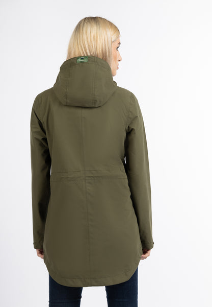 Schmuddelwedda women's rain jacket recycled material