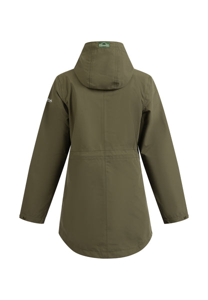 Schmuddelwedda women's rain jacket recycled material