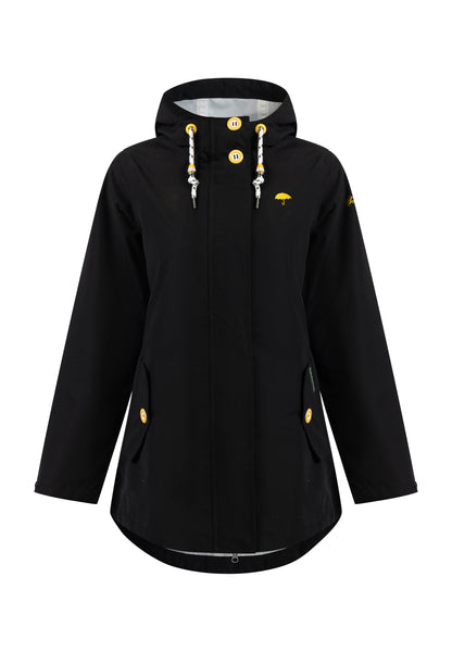 Schmuddelwedda women's rain jacket recycled material