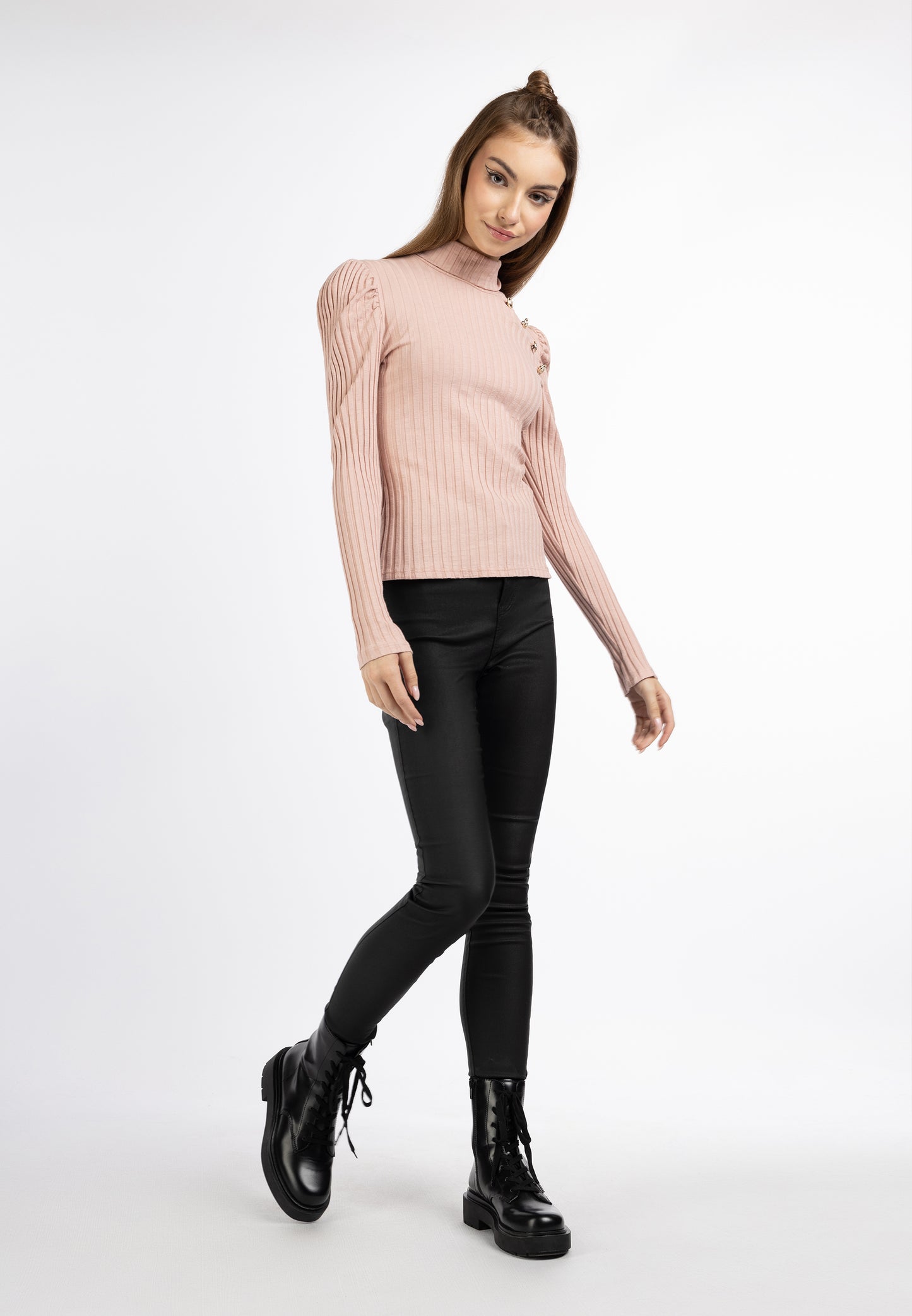 myMo ROCKS women's rib knit sweater