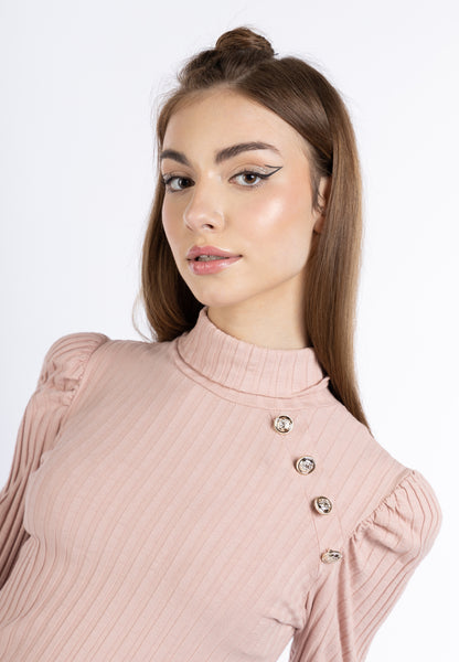 myMo ROCKS women's rib knit sweater