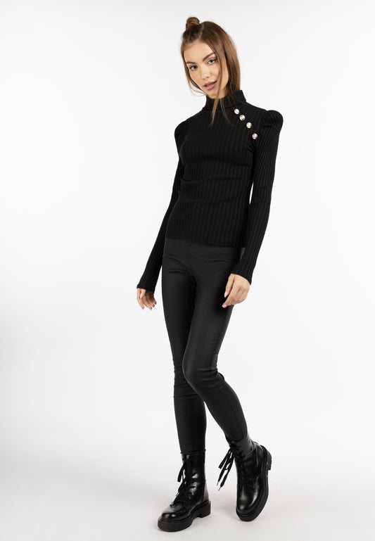 myMo ROCKS women's rib knit sweater