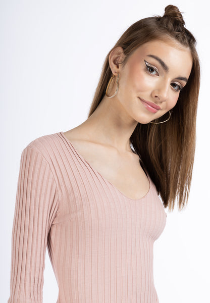 myMo ROCKS women's rib knit dress