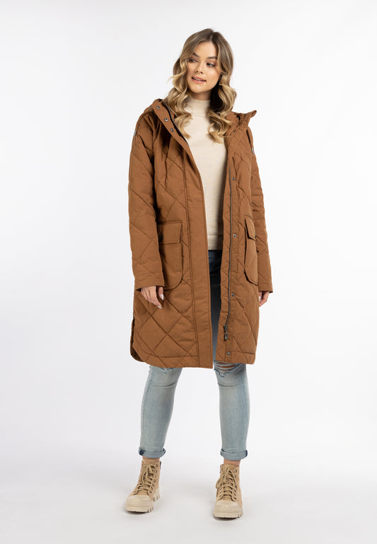 DreiMaster Vintage women's cotton coat with light padding