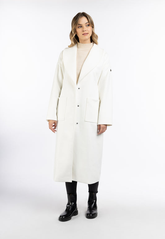 DreiMaster Vintage women's transitional coat made of wool blend