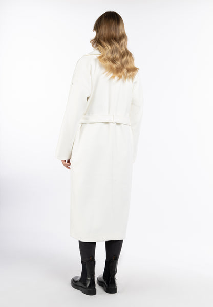 DreiMaster Vintage women's transitional coat made of wool blend