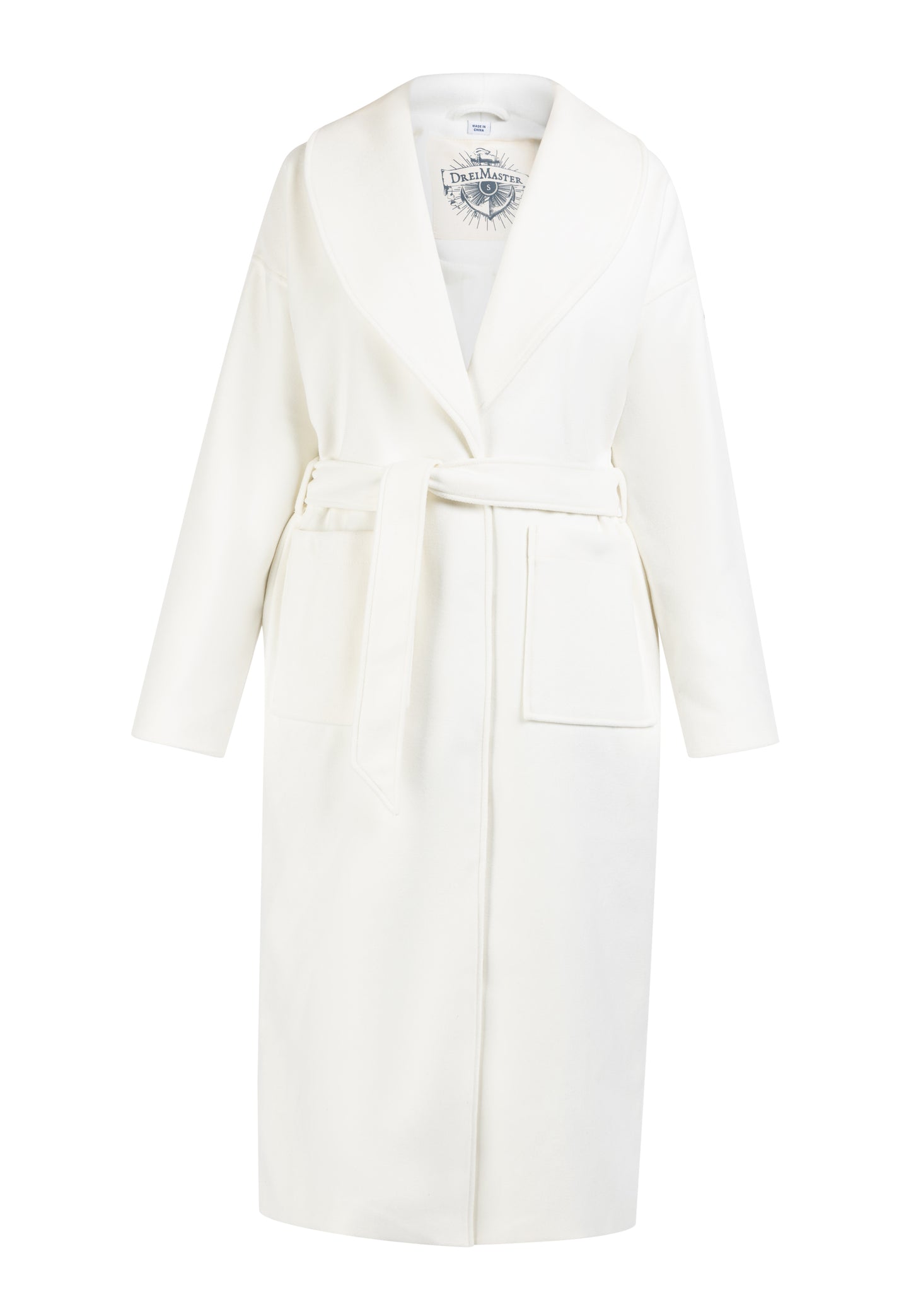 DreiMaster Vintage women's transitional coat made of wool blend