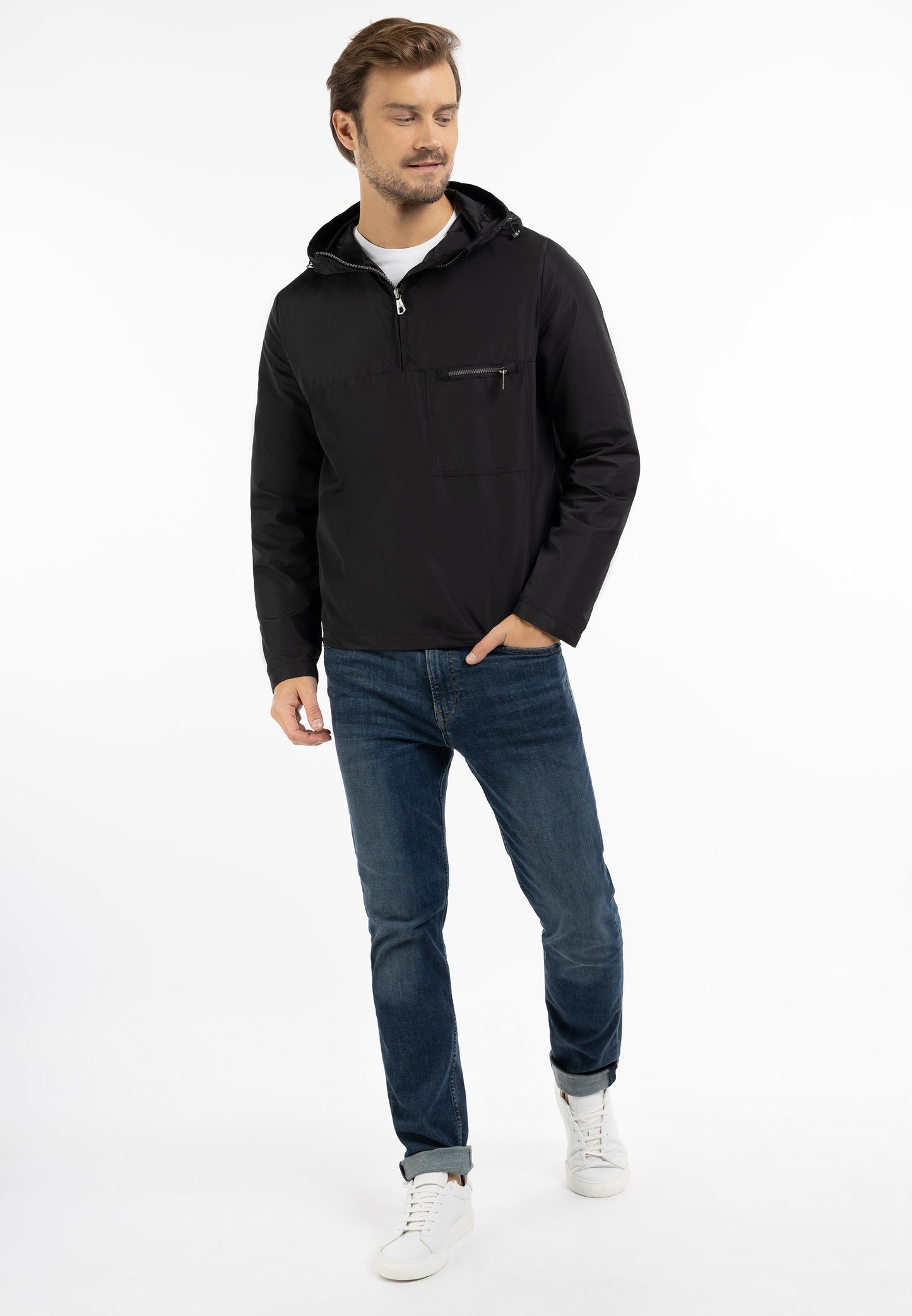 DreiMaster Maritim men's transitional jacket recycled material