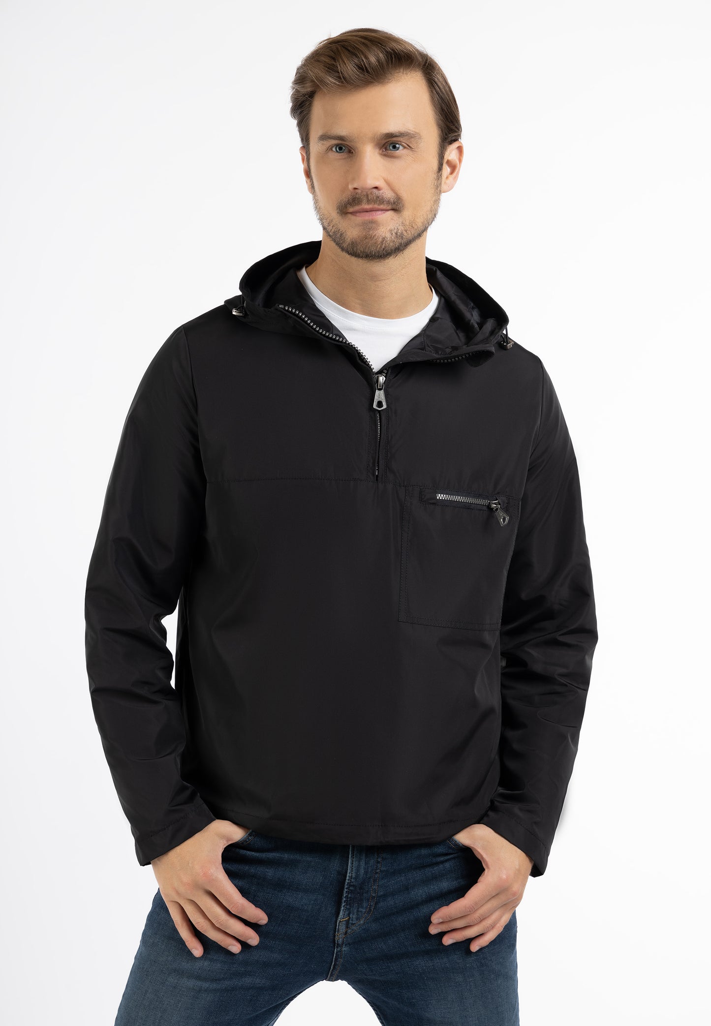DreiMaster Maritim men's transitional jacket recycled material