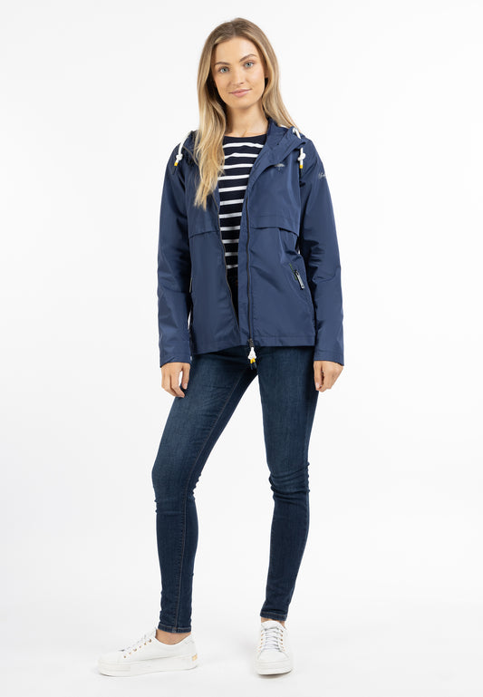 Schmuddelwedda women's rain jacket recycled material