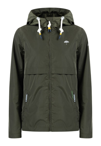 Schmuddelwedda women's rain jacket recycled material