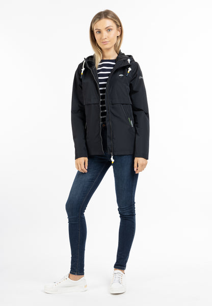 Schmuddelwedda women's rain jacket recycled material