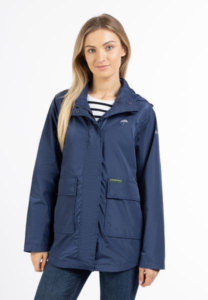 Schmuddelwedda women's rain jacket recycled material