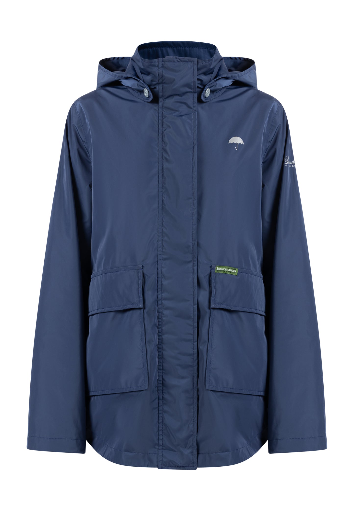 Schmuddelwedda women's rain jacket recycled material
