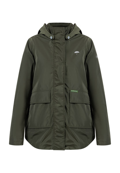 Schmuddelwedda women's rain jacket recycled material