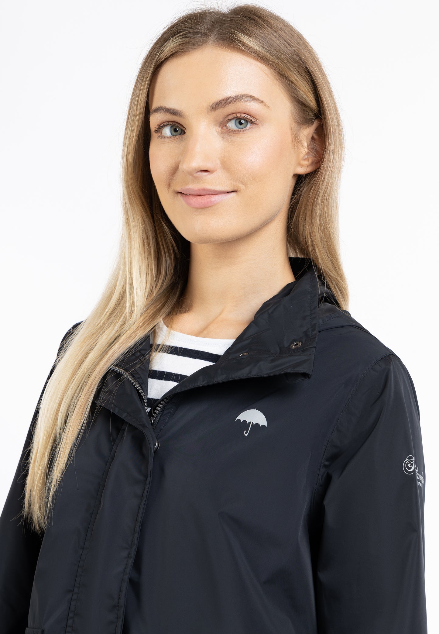 Schmuddelwedda women's rain jacket recycled material
