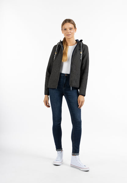 Schmuddelwedda women's knitted fleece jacket