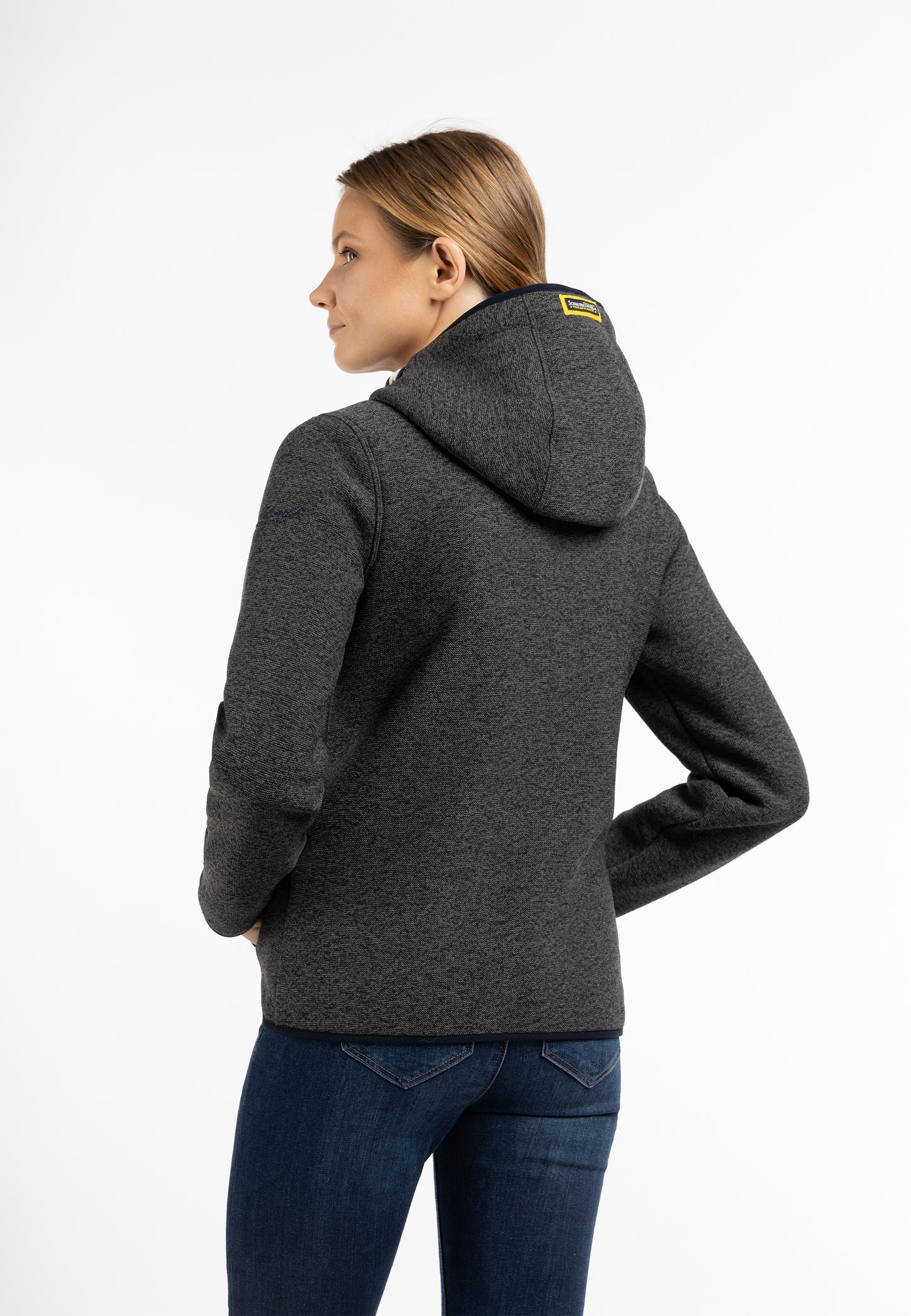 Schmuddelwedda women's knitted fleece jacket