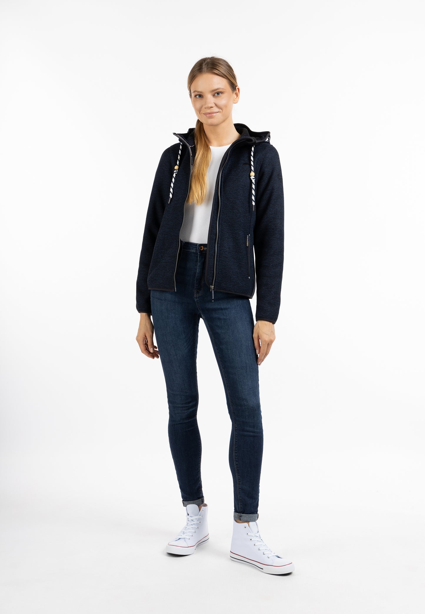 Schmuddelwedda women's knitted fleece jacket