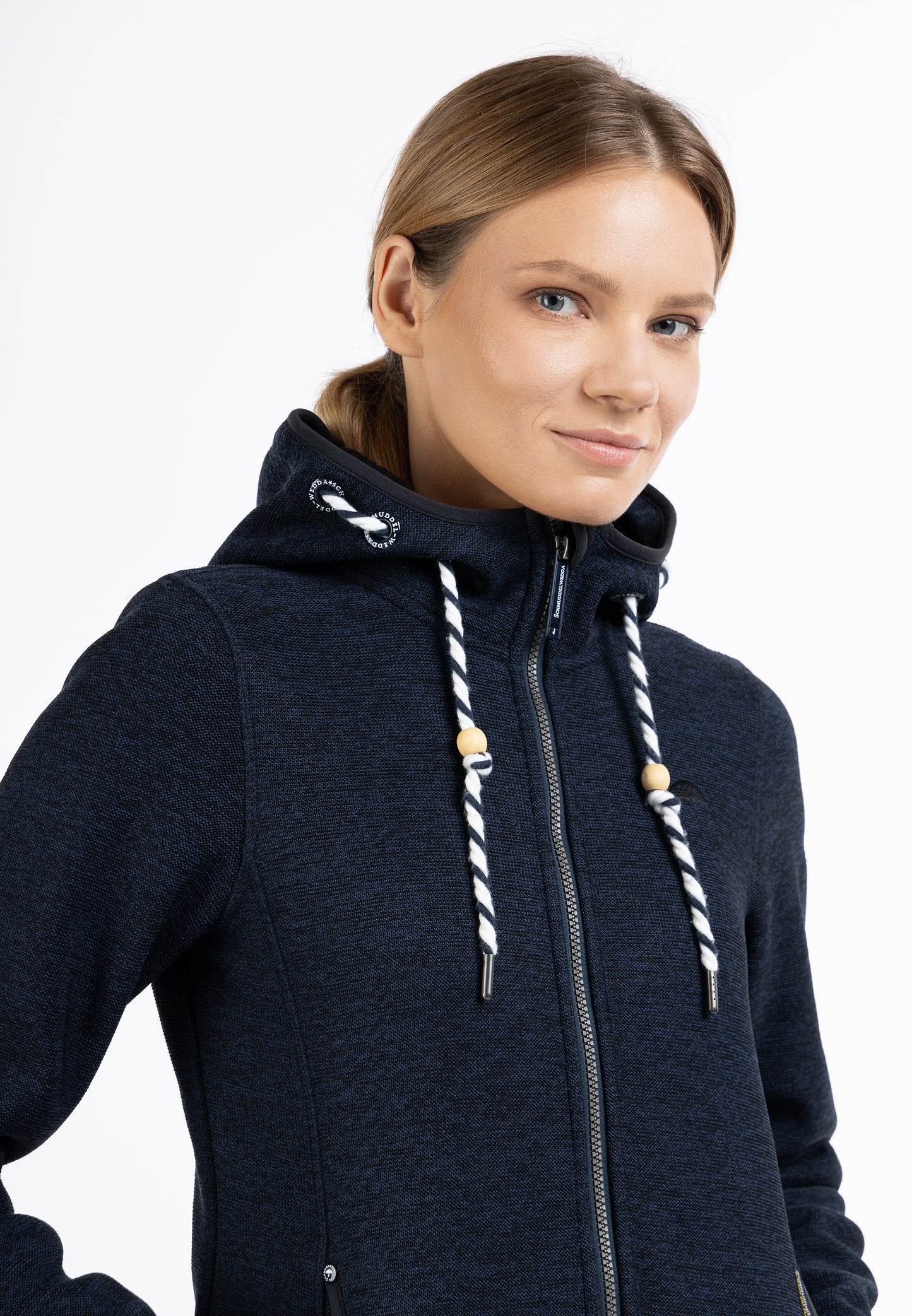 Schmuddelwedda women's knitted fleece jacket