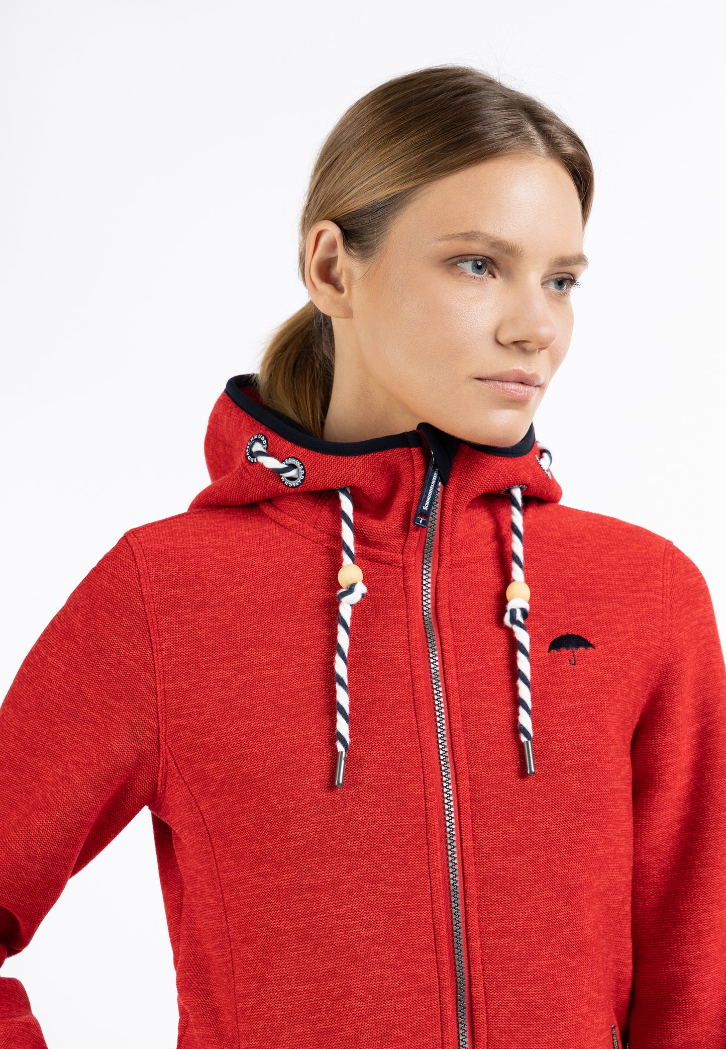 Schmuddelwedda women's knitted fleece jacket