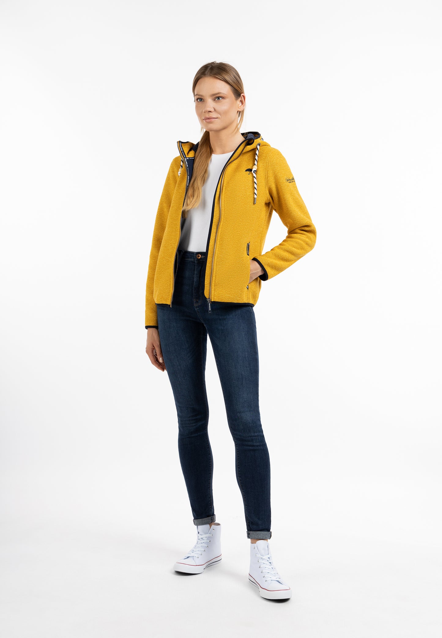 Schmuddelwedda women's knitted fleece jacket